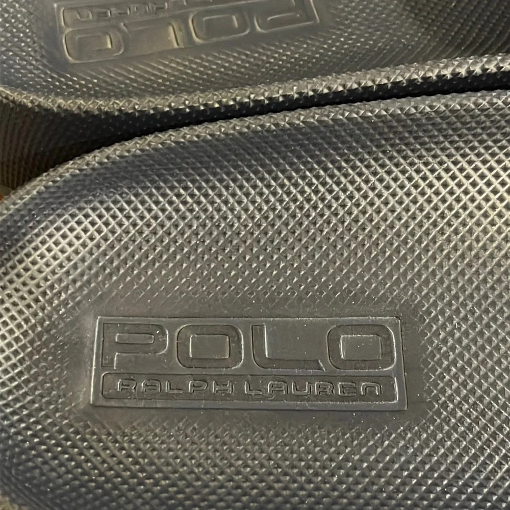 Polo Ralph Lauren Cayson Navy Blue Slides Sandals Shoes new Mens Sizes - Picture 8 of 13